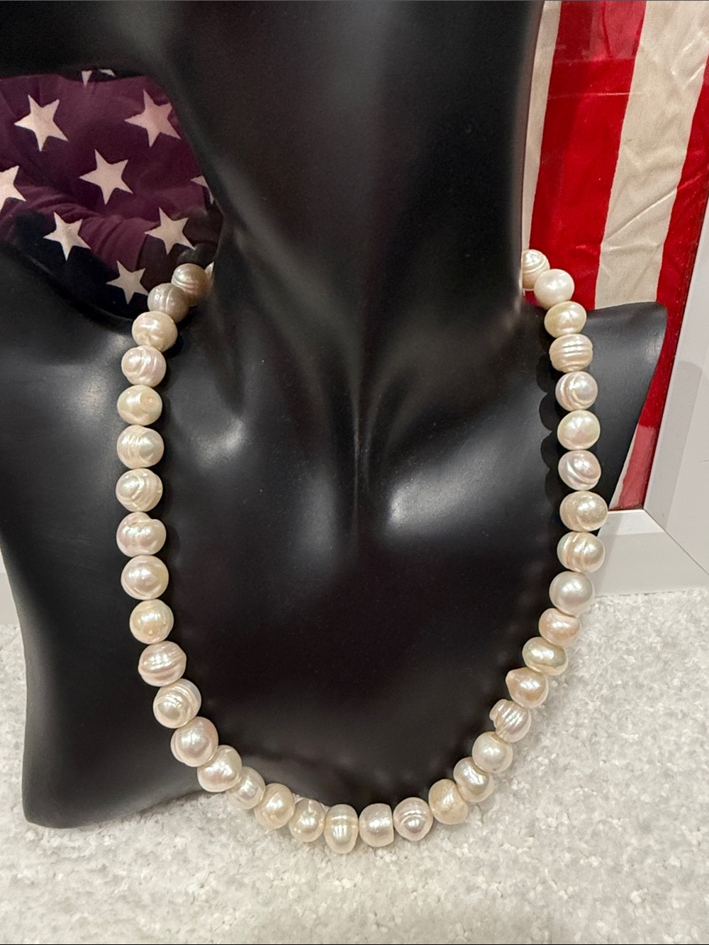 Fresh Water Classic White Pearl Necklace by